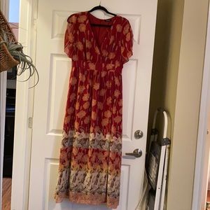 Madewell Floral Maxi Dress